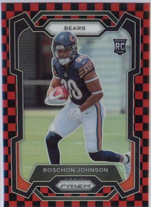 Roschon Johnson [Black Red Checker] #314