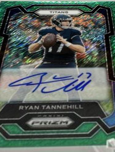Ryan Tannehill [Autograph Green Shimmer] #290
