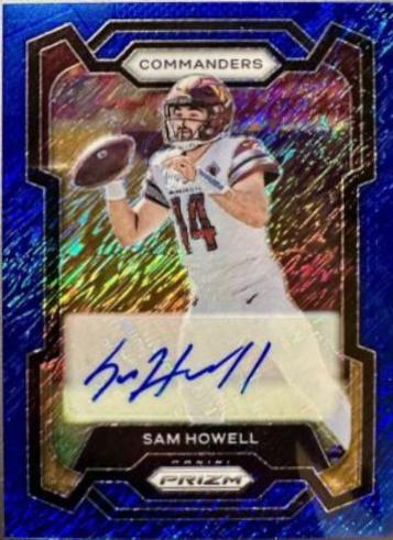 Sam Howell [Autograph Blue Shimmer] #300