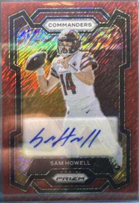 Sam Howell [Autograph Red Shimmer] #300
