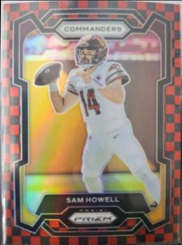 Sam Howell [Black Red Checker] #300
