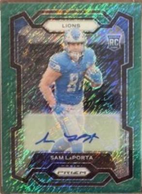 Sam LaPorta [Autograph Green Shimmer] #332