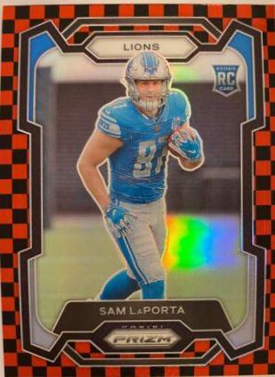 Sam LaPorta [Black Red Checker] #332