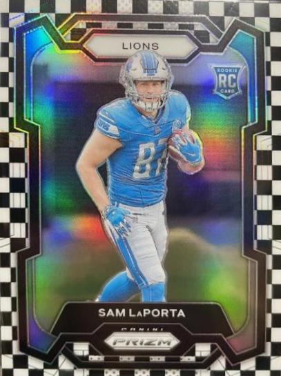 Sam LaPorta [Black White Checker] #332