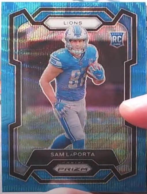 Sam LaPorta [Blue Wave] #332
