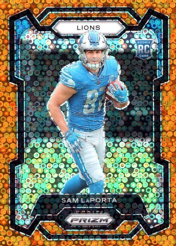 Sam LaPorta [Orange Disco] #332