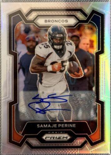 Samaje Perine [Autograph Silver] #88