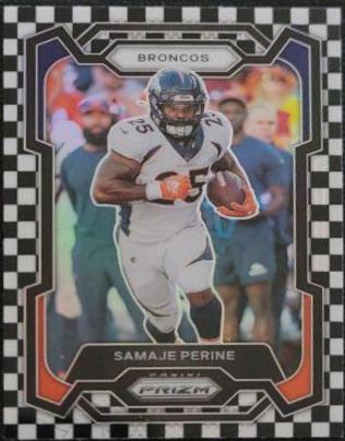 Samaje Perine [Black White Checker] #88