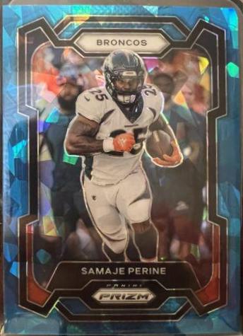 Samaje Perine [Blue Ice] #88