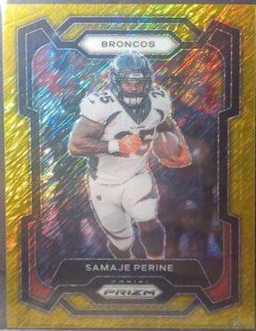 Samaje Perine [Gold Shimmer] #88