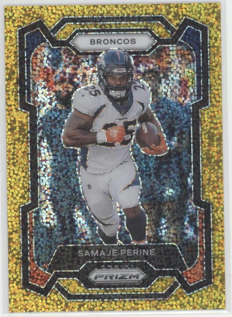 Samaje Perine [Gold Sparkle] #88