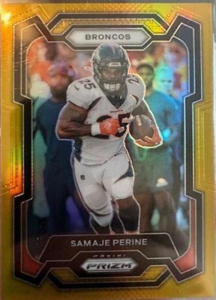 Samaje Perine [Gold] #88