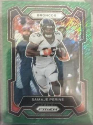 Samaje Perine [Green Shimmer] #88