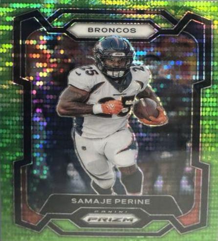 Samaje Perine [Neon Green Pulsar] #88