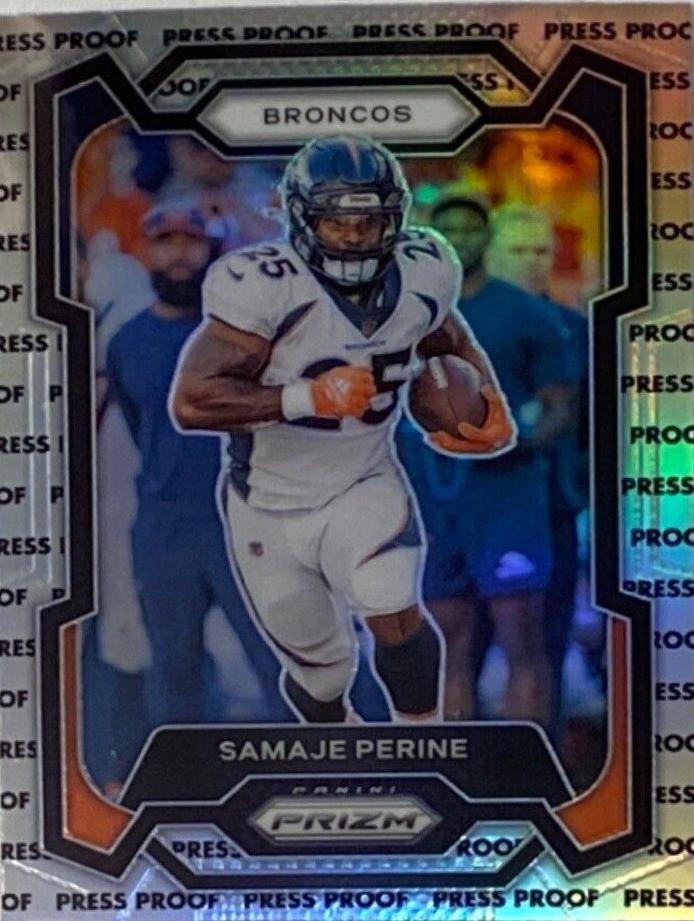 Samaje Perine [Press Proof] #88
