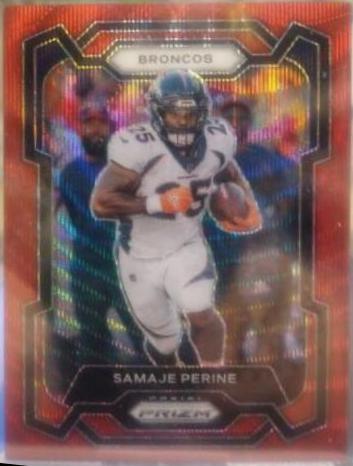 Samaje Perine [Red Shimmer] #88