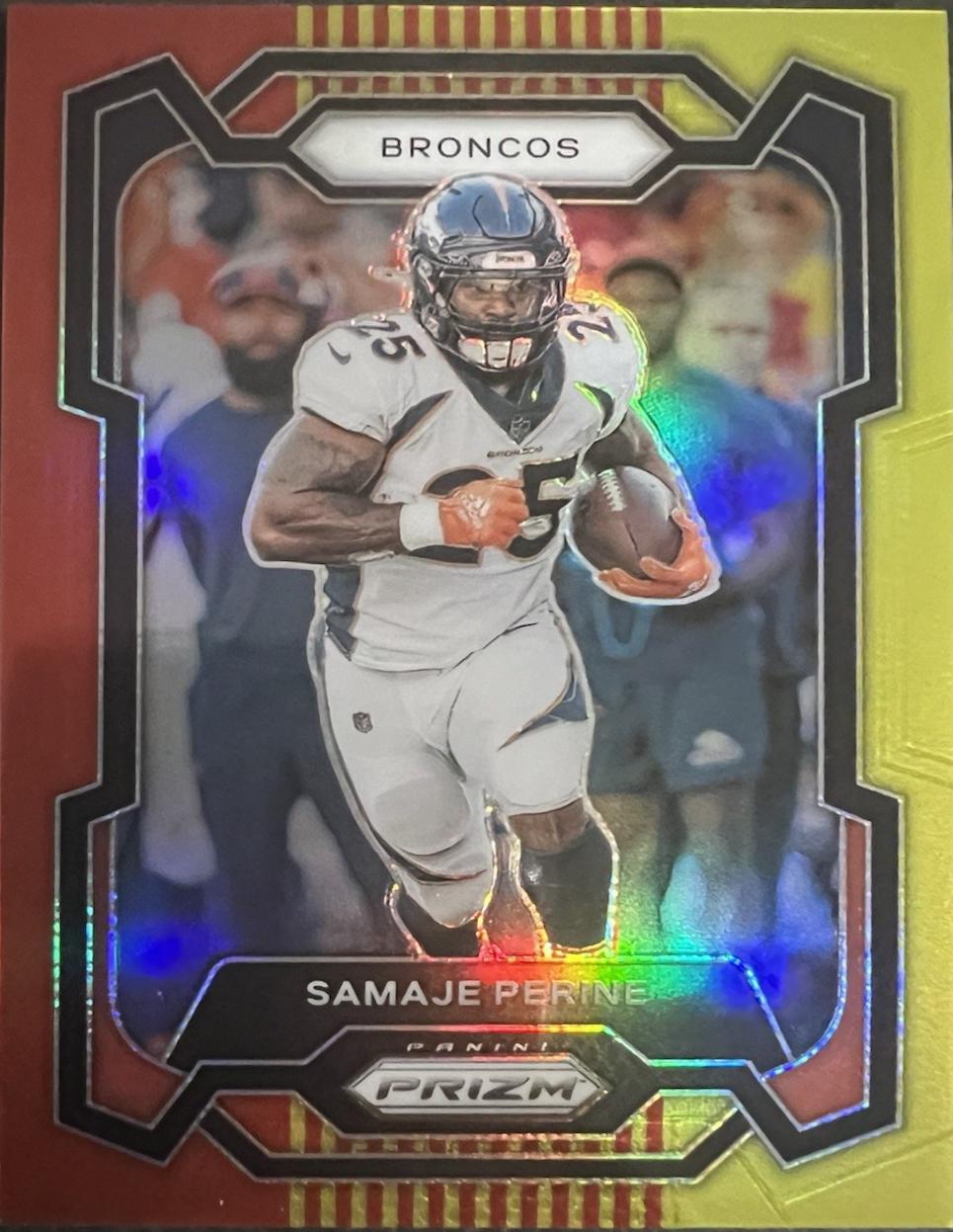 Samaje Perine [Red Yellow] #88