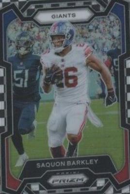 Saquon Barkley [Black White Checker] #225