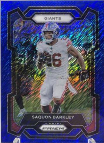 Saquon Barkley [Blue Shimmer] #225