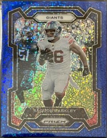 Saquon Barkley [Blue Sparkle] #225
