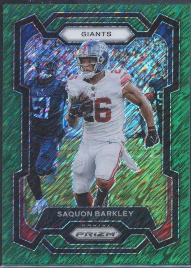 Saquon Barkley [Green Shimmer] #225