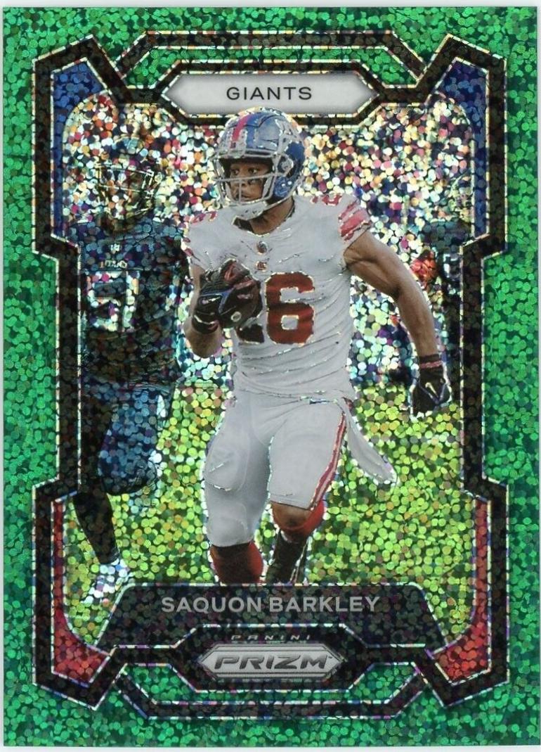 Saquon Barkley [Green Sparkle] #225