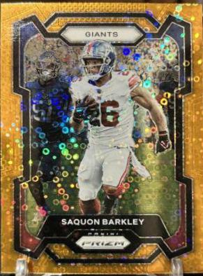 Saquon Barkley [Orange Disco] #225
