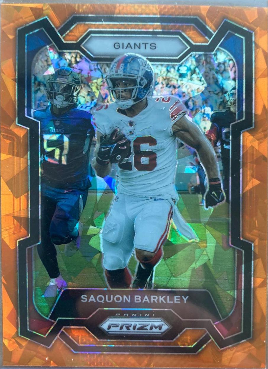 Saquon Barkley [Orange Ice] #225