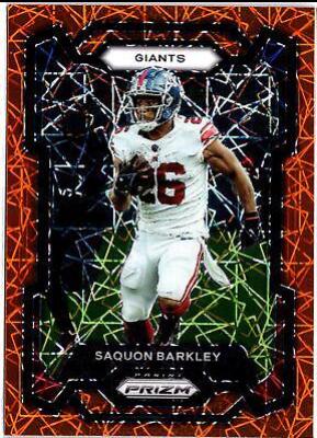 Saquon Barkley [Orange Lazer] #225