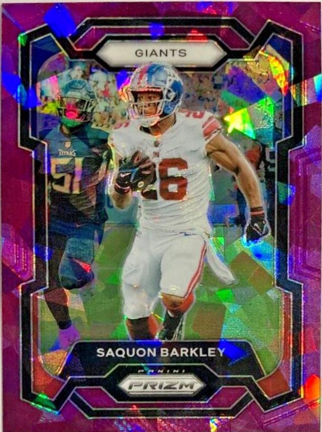 Saquon Barkley [Purple Ice] #225