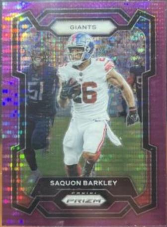 Saquon Barkley [Purple Pulsar] #225
