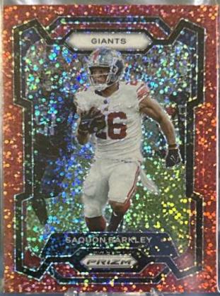 Saquon Barkley [Red Sparkle] #225