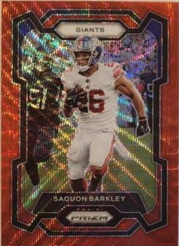 Saquon Barkley [Red Wave] #225