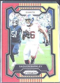 Saquon Barkley [Red Yellow] #225