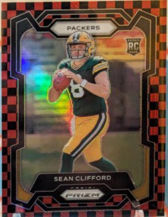 Sean Clifford [Black Red Checker] #338