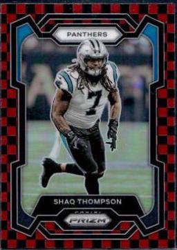Shaq Thompson [Black Red Checker] #45