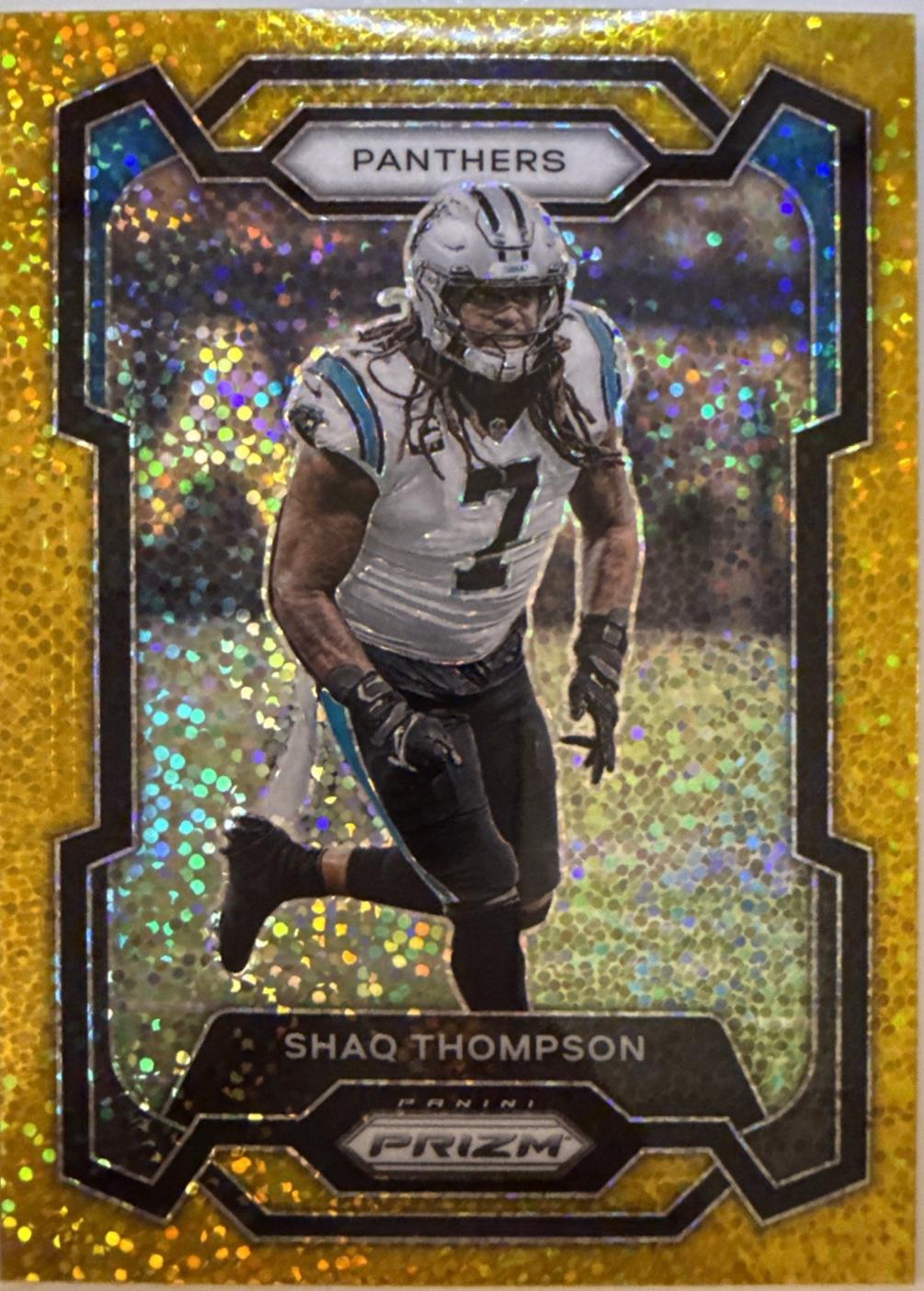 Shaq Thompson [Gold Sparkle] #45