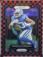 Shaquille Leonard [Black Red Checker] #131