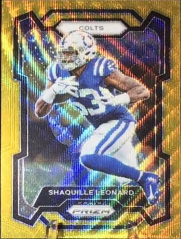 Shaquille Leonard [Gold Wave] #131