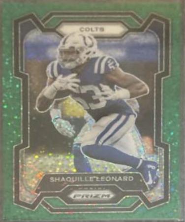 Shaquille Leonard [Green Sparkle] #131