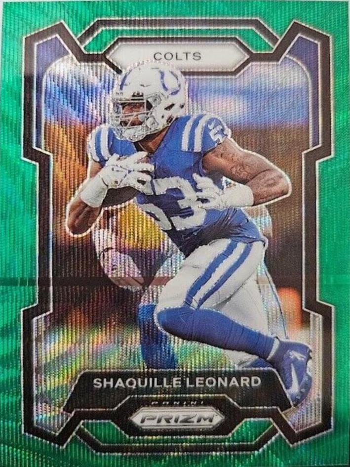 Shaquille Leonard [Green Wave] #131