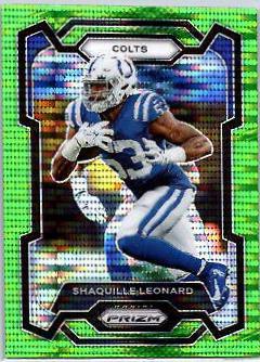 Shaquille Leonard [Neon Green Pulsar] #131