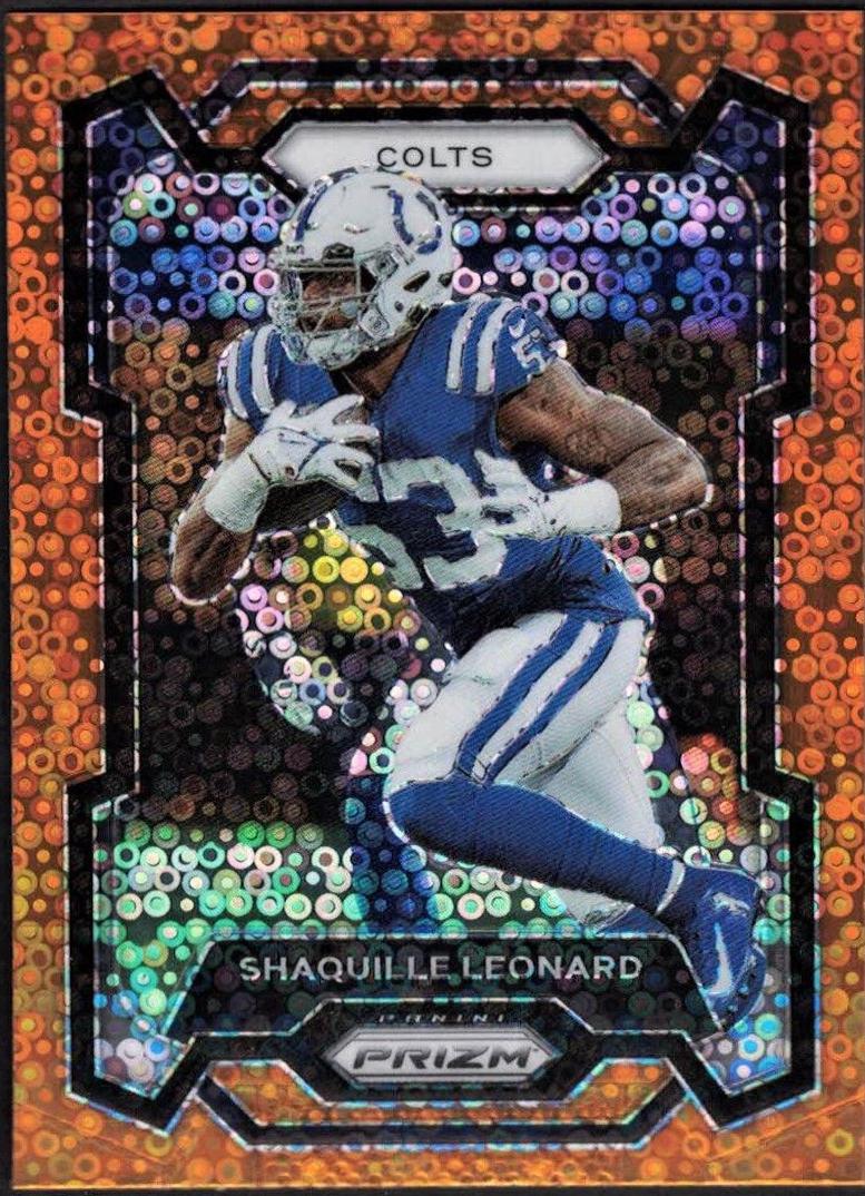 Shaquille Leonard [Orange Disco] #131
