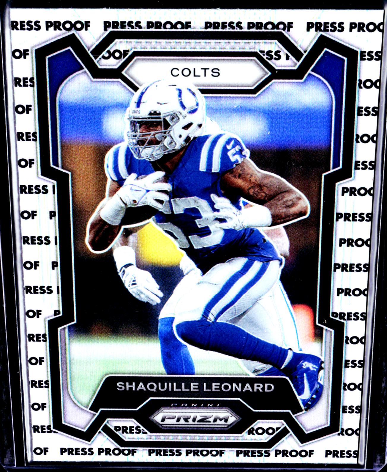 Shaquille Leonard [Press Proof] #131