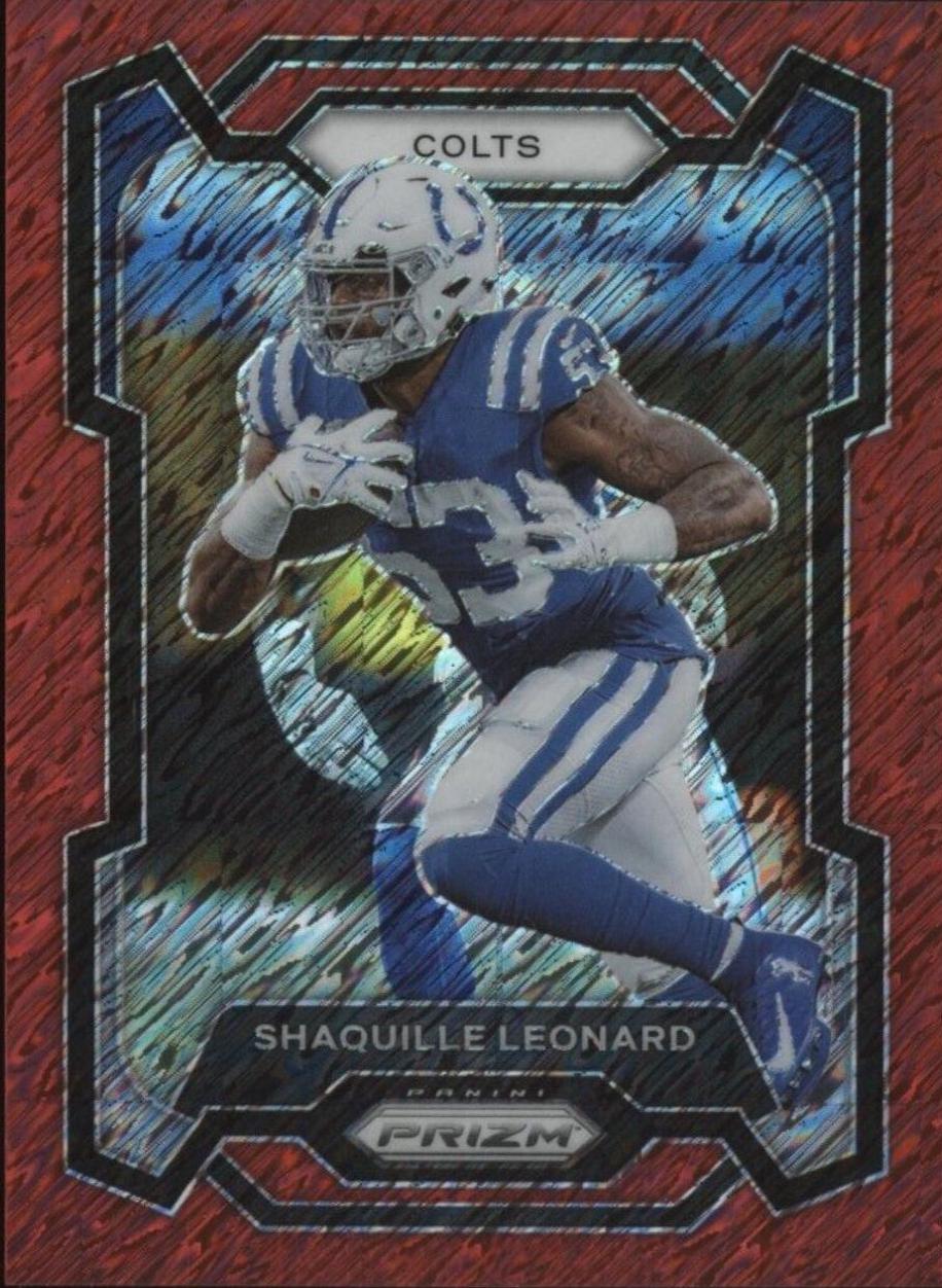 Shaquille Leonard [Red Shimmer] #131