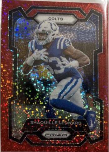 Shaquille Leonard [Red Sparkle] #131