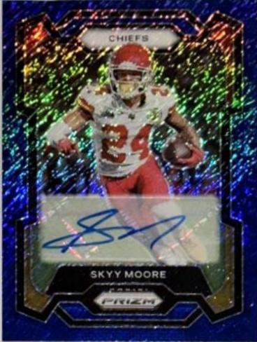 Skyy Moore [Autograph Blue Shimmer] #150