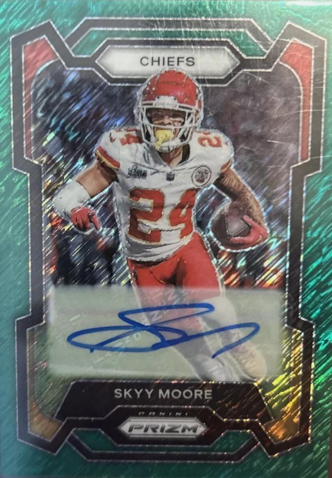Skyy Moore [Autograph Green Shimmer] #150