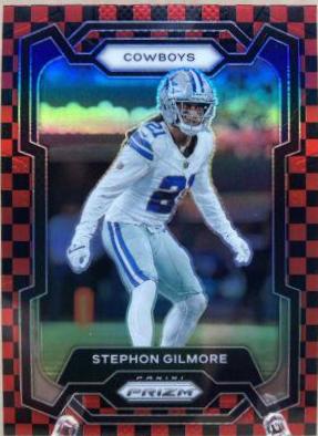 Stephon Gilmore [Black Red Checker] #77