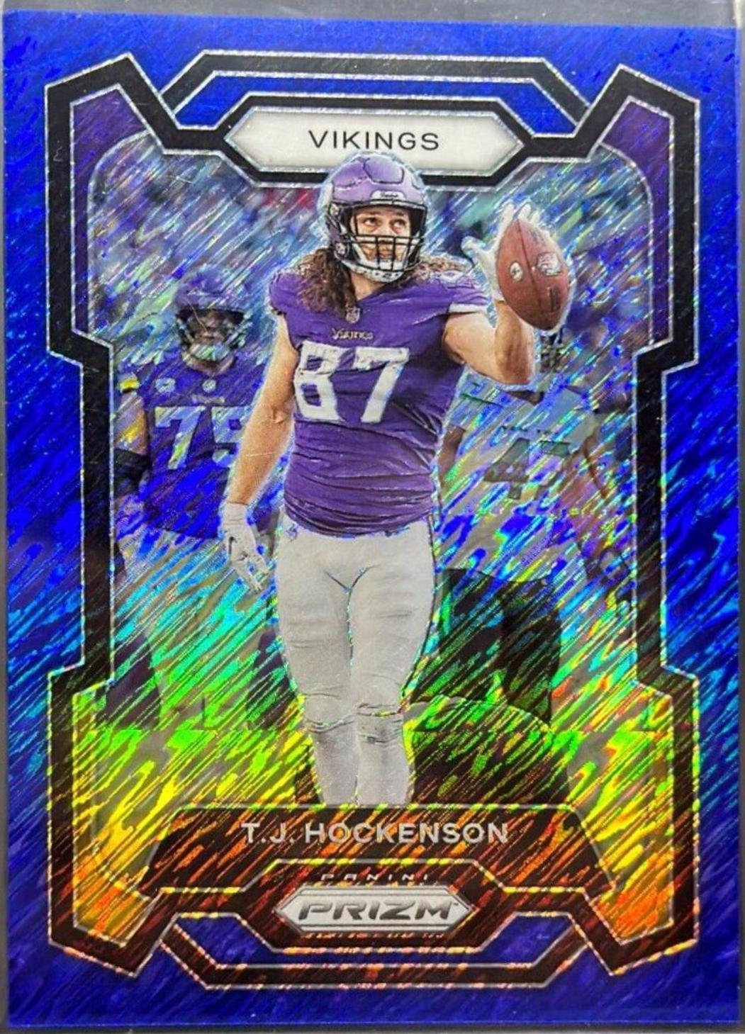 T. J. Hockenson [Blue Shimmer] #198
